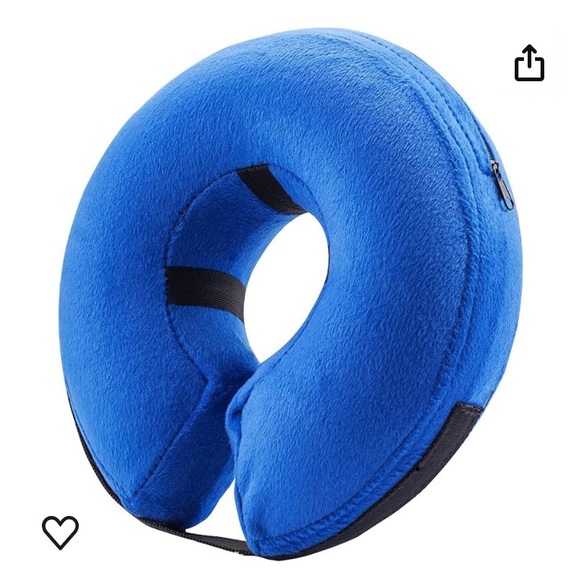 Inflatable Recovery collar for medium dogs. Fits neck 8-12 inches. - Picture 5 of 5